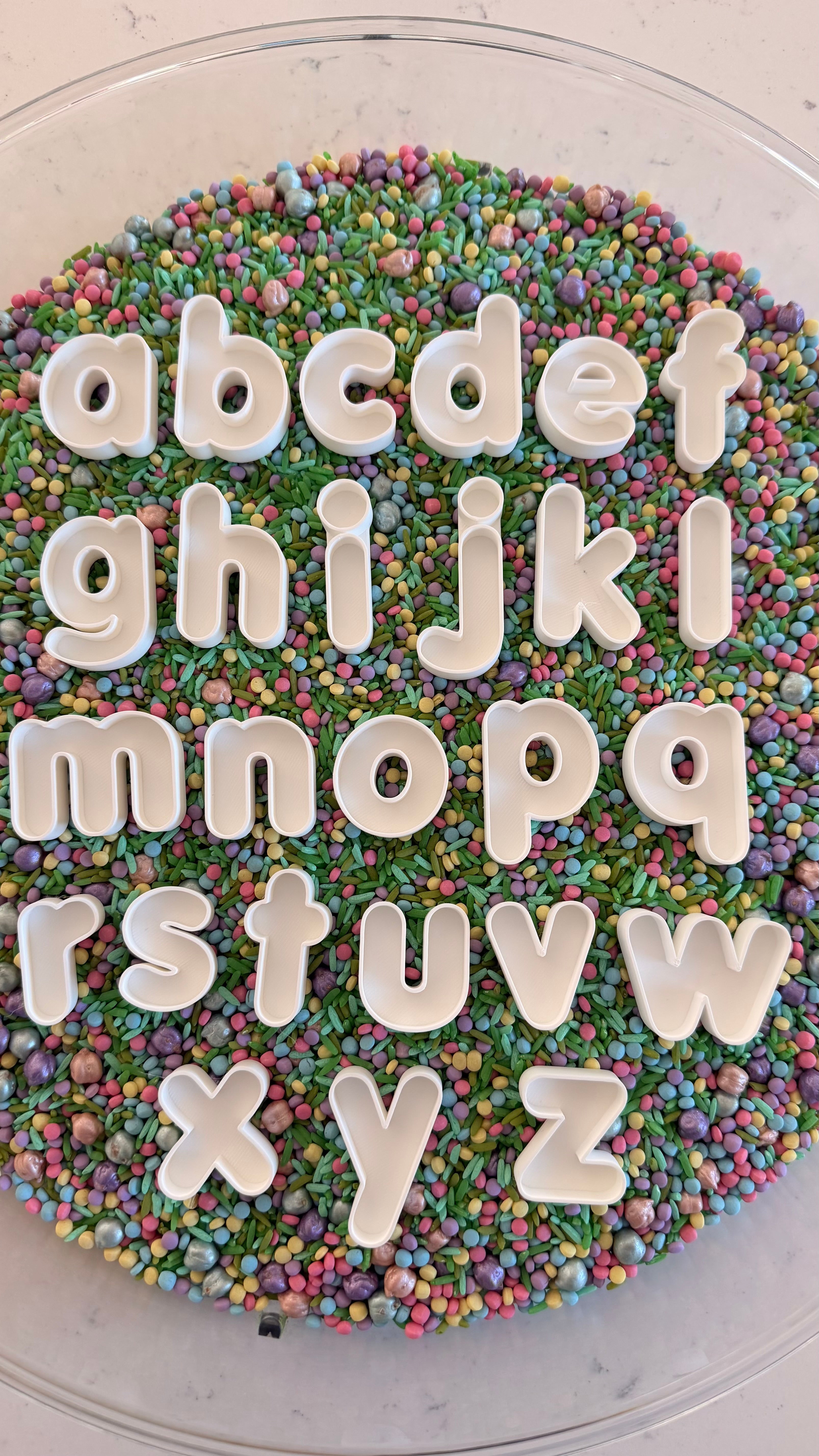 Fill-and-Play Alphabet Trays