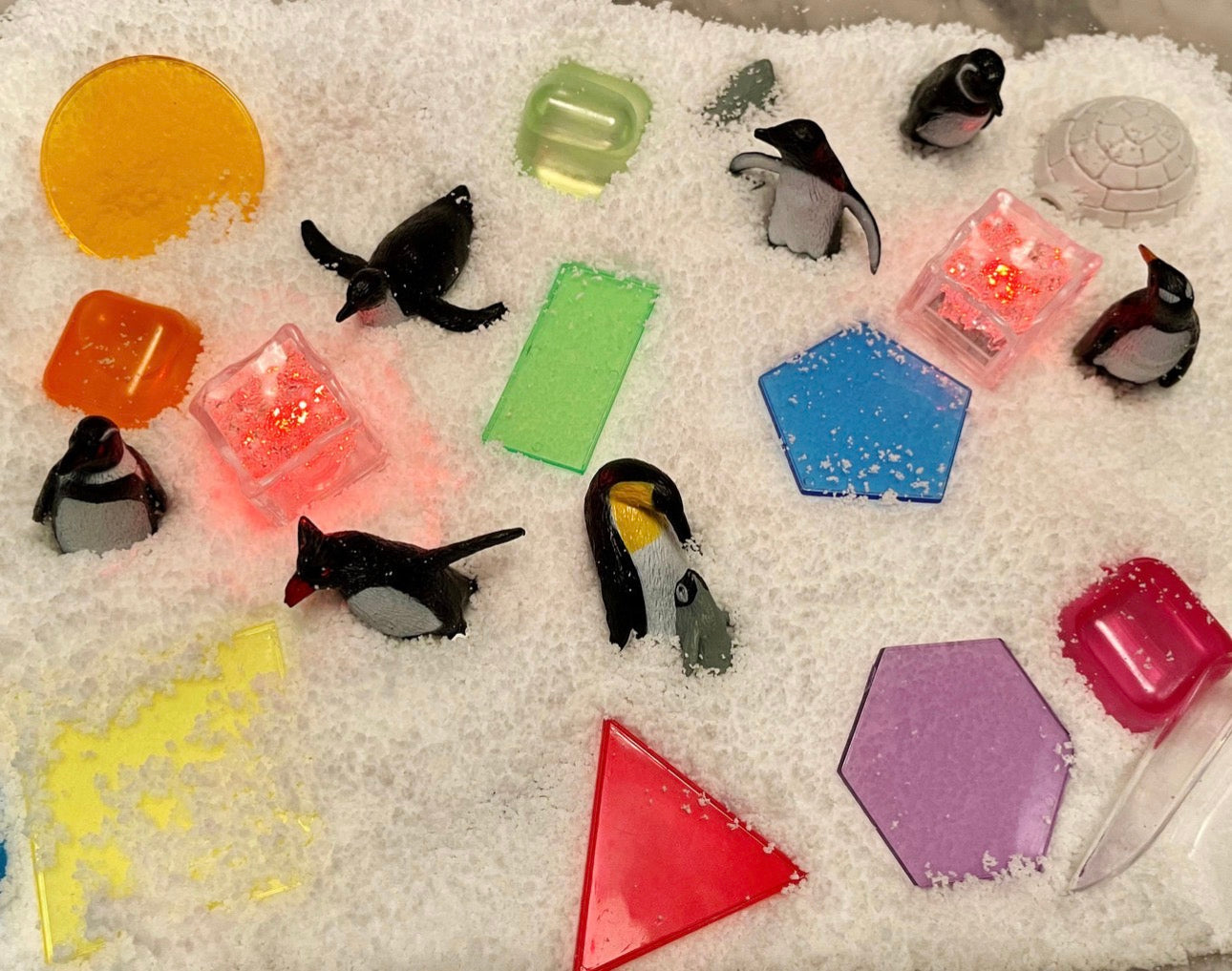 Penguin Adventure Sensory Bin