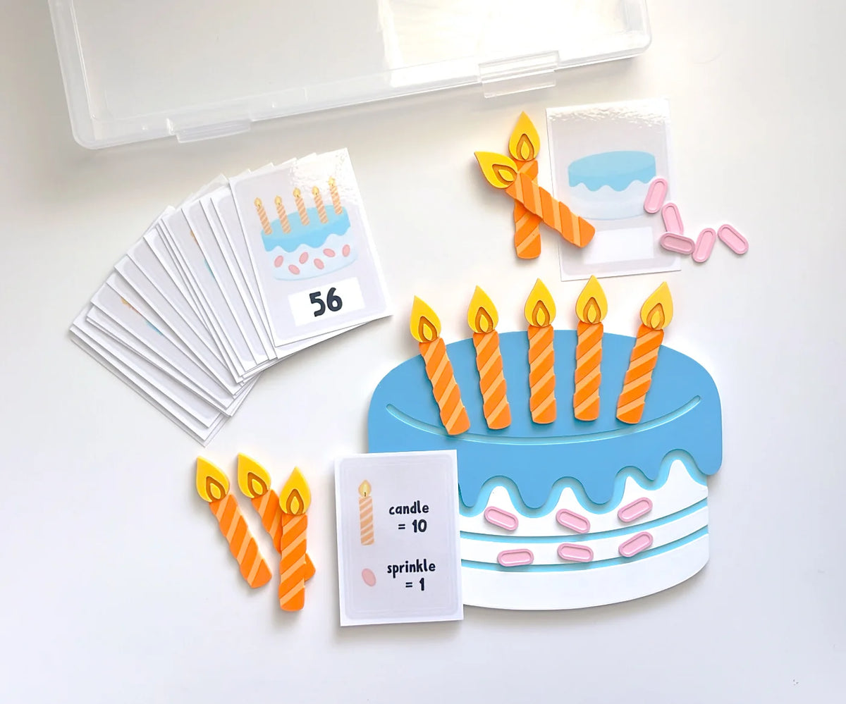 Birthday Cake Place Value Kit | Tens & Ones