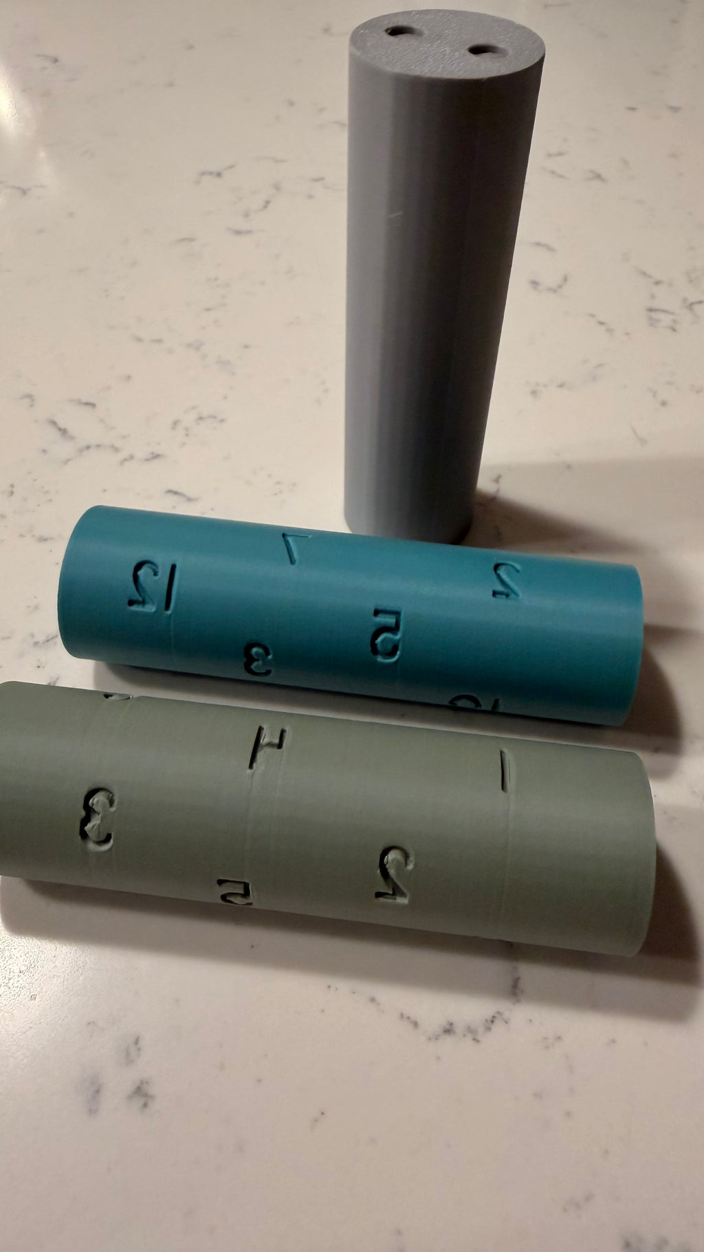 Early Number Playdough Rollers