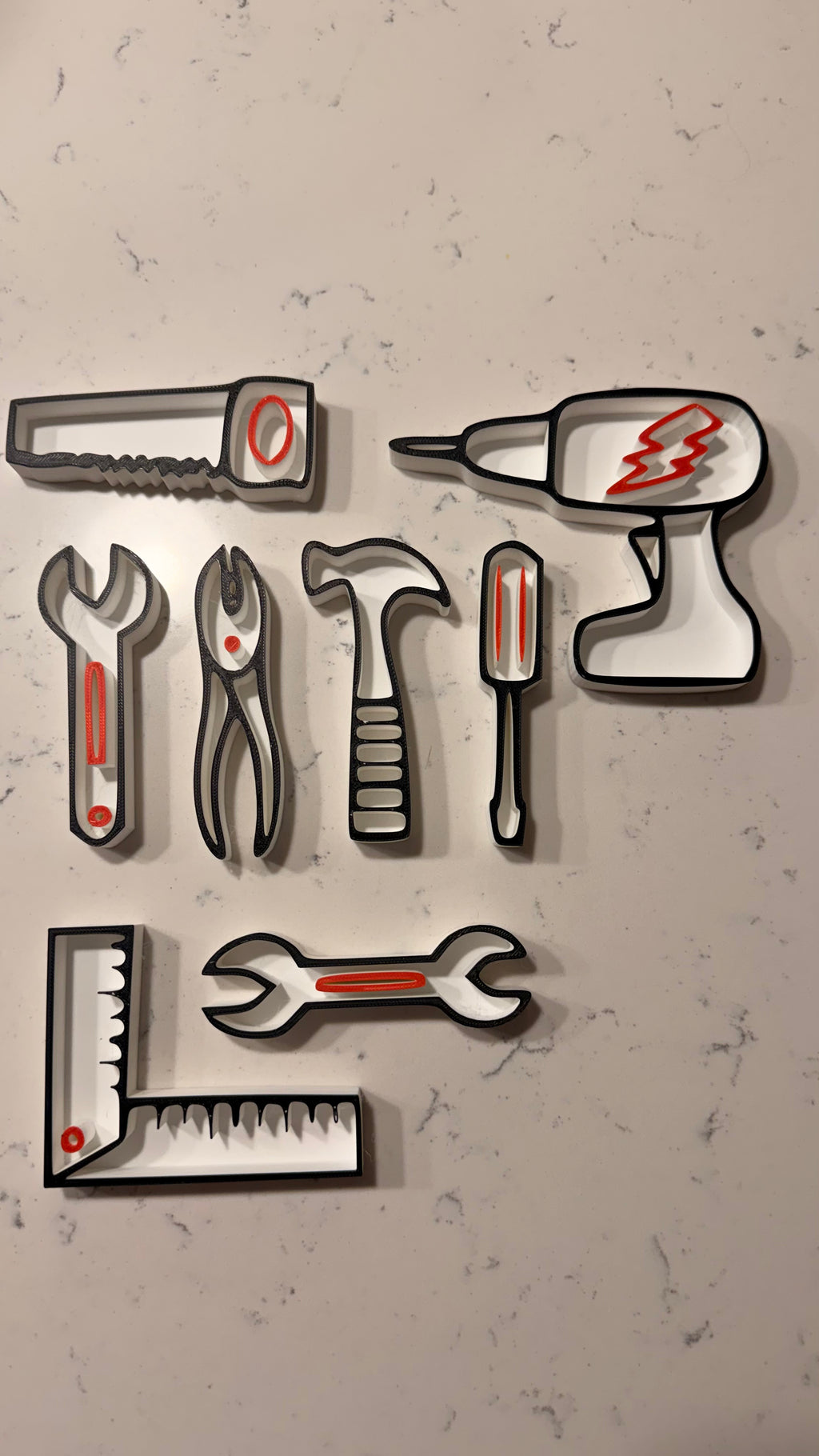 Tool Set Sensory Play Trays