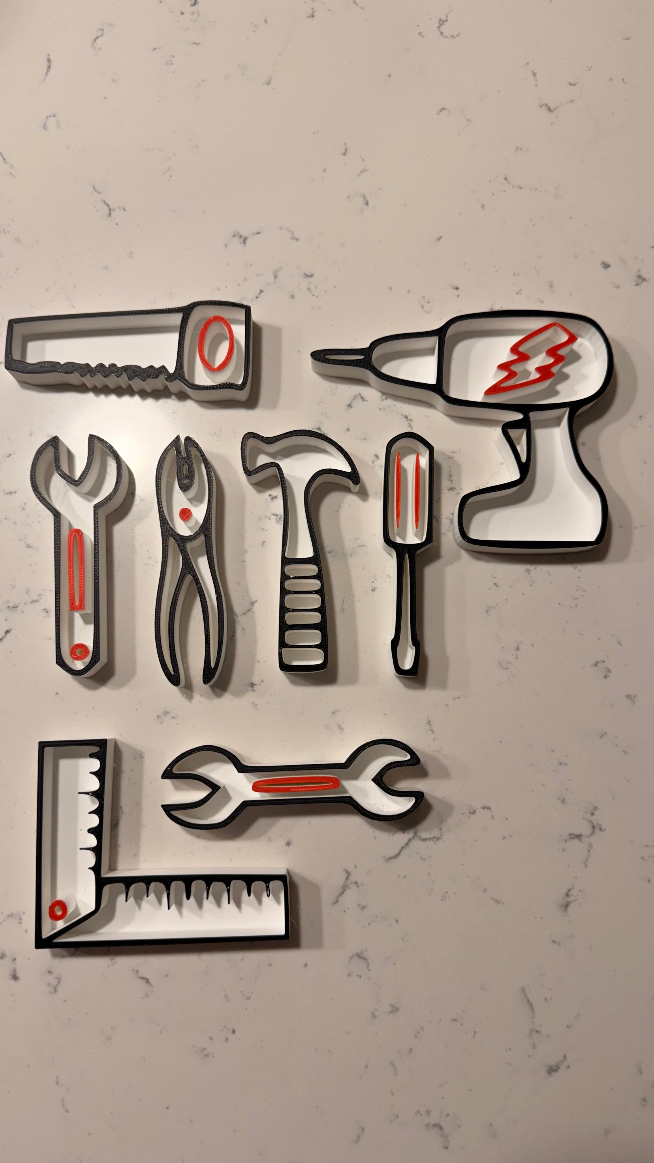 Tool Set Sensory Play Trays