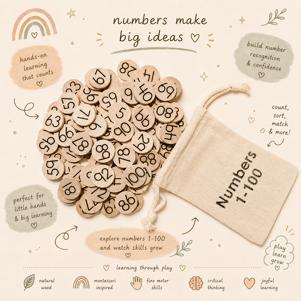 Counting Discs (1-100)