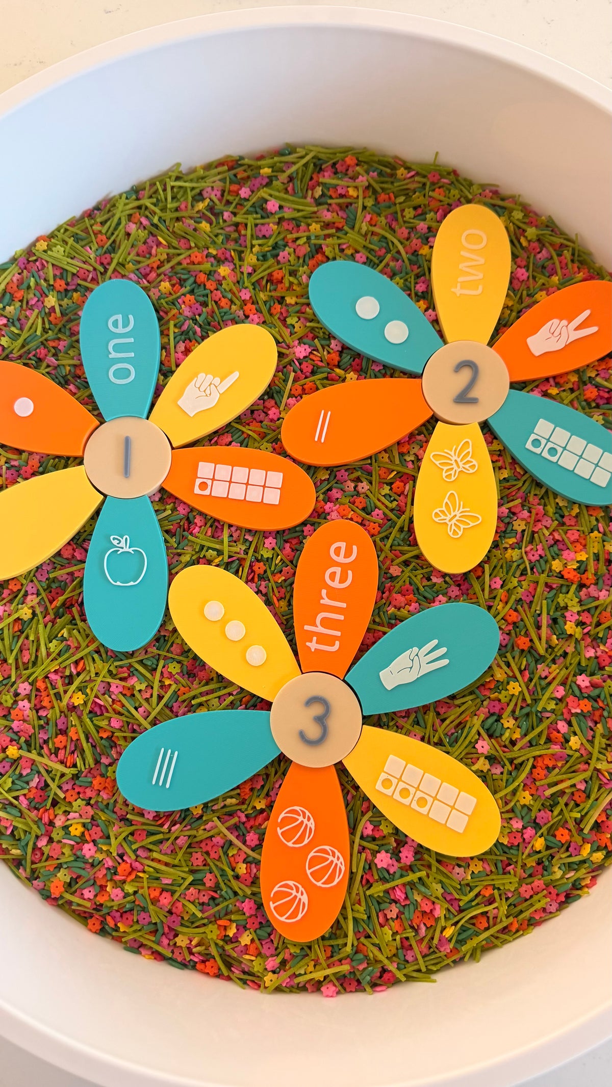 Number Flower Set