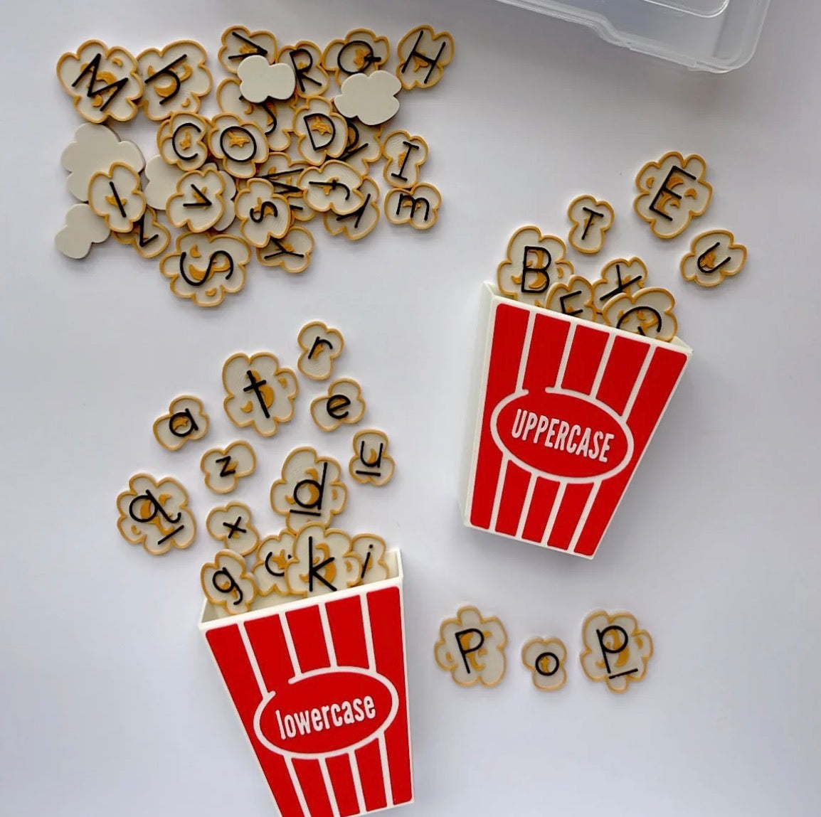 Popcorn Letter Match Set