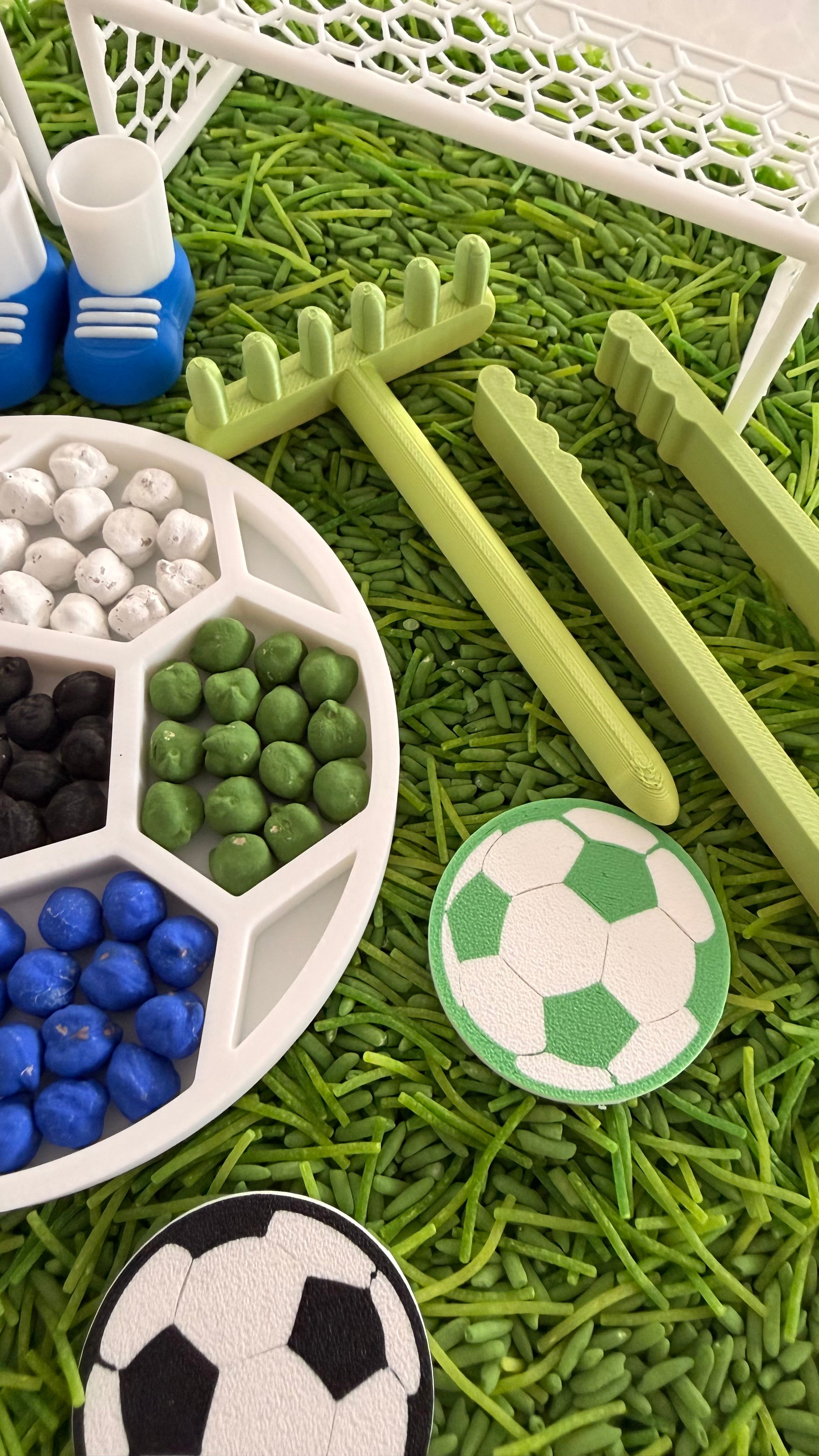 Soccer Champions Sensory Bin