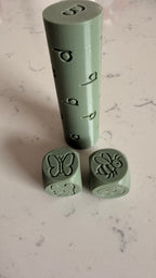 b and d Playdough Roll & Stamp Set