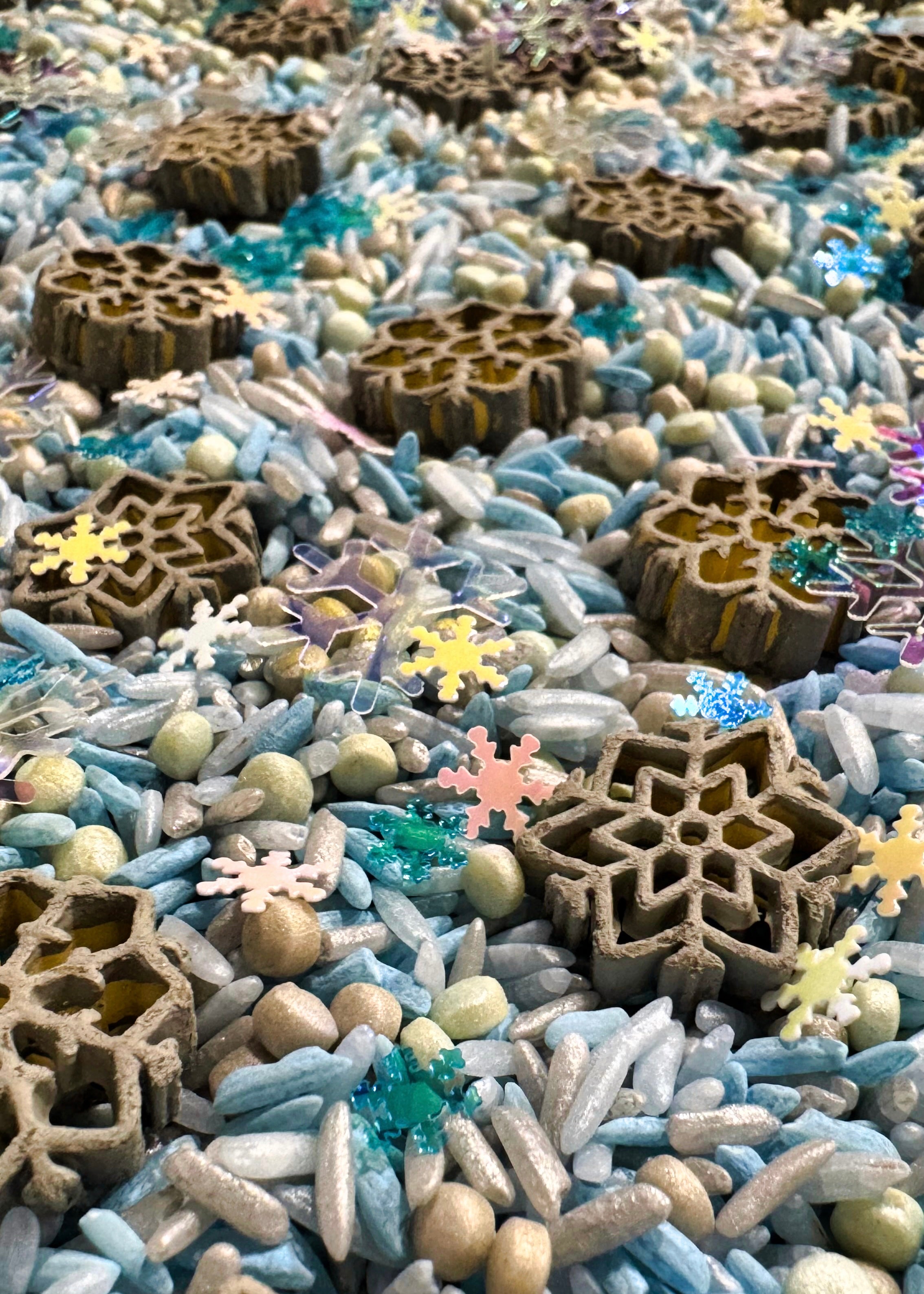 Winter Wonderland Sensory Play Mix