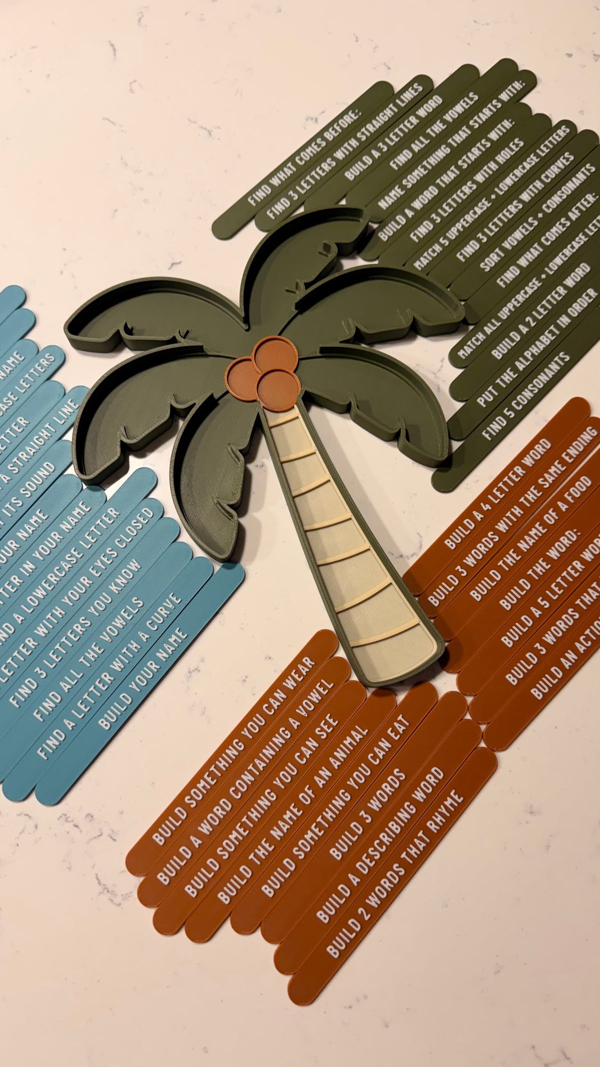 Alphabet Challenge • Palm Tree Literacy Set