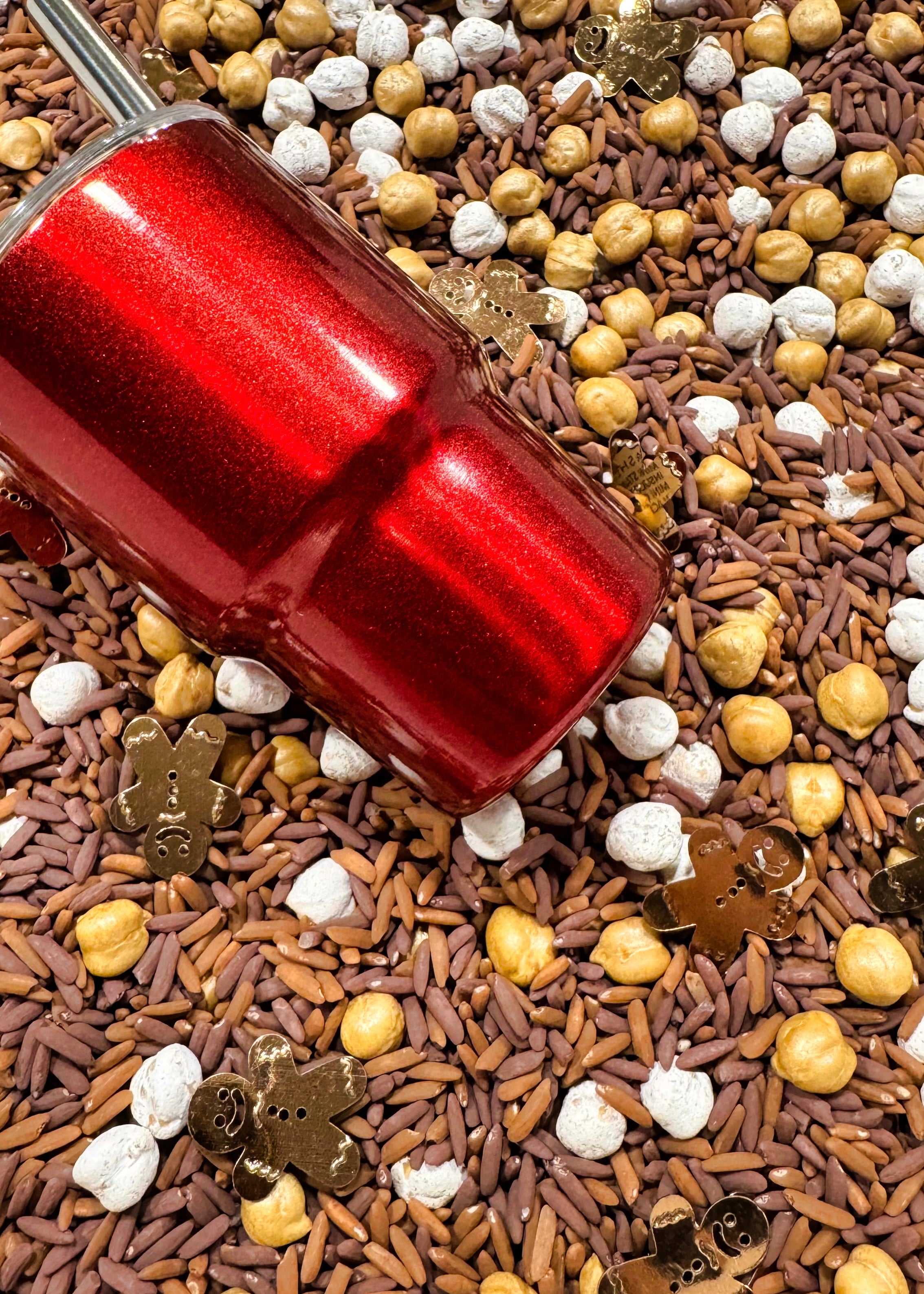 Gingerbread Hot Chocolate Delight Sensory Play Mix