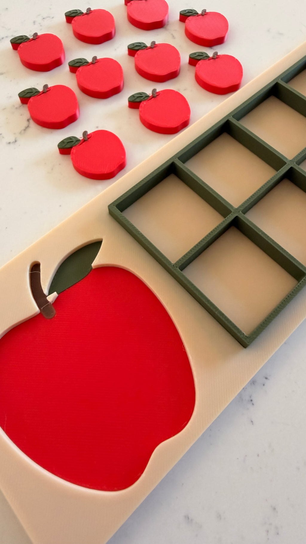 Apple 10 Frame Sensory Set