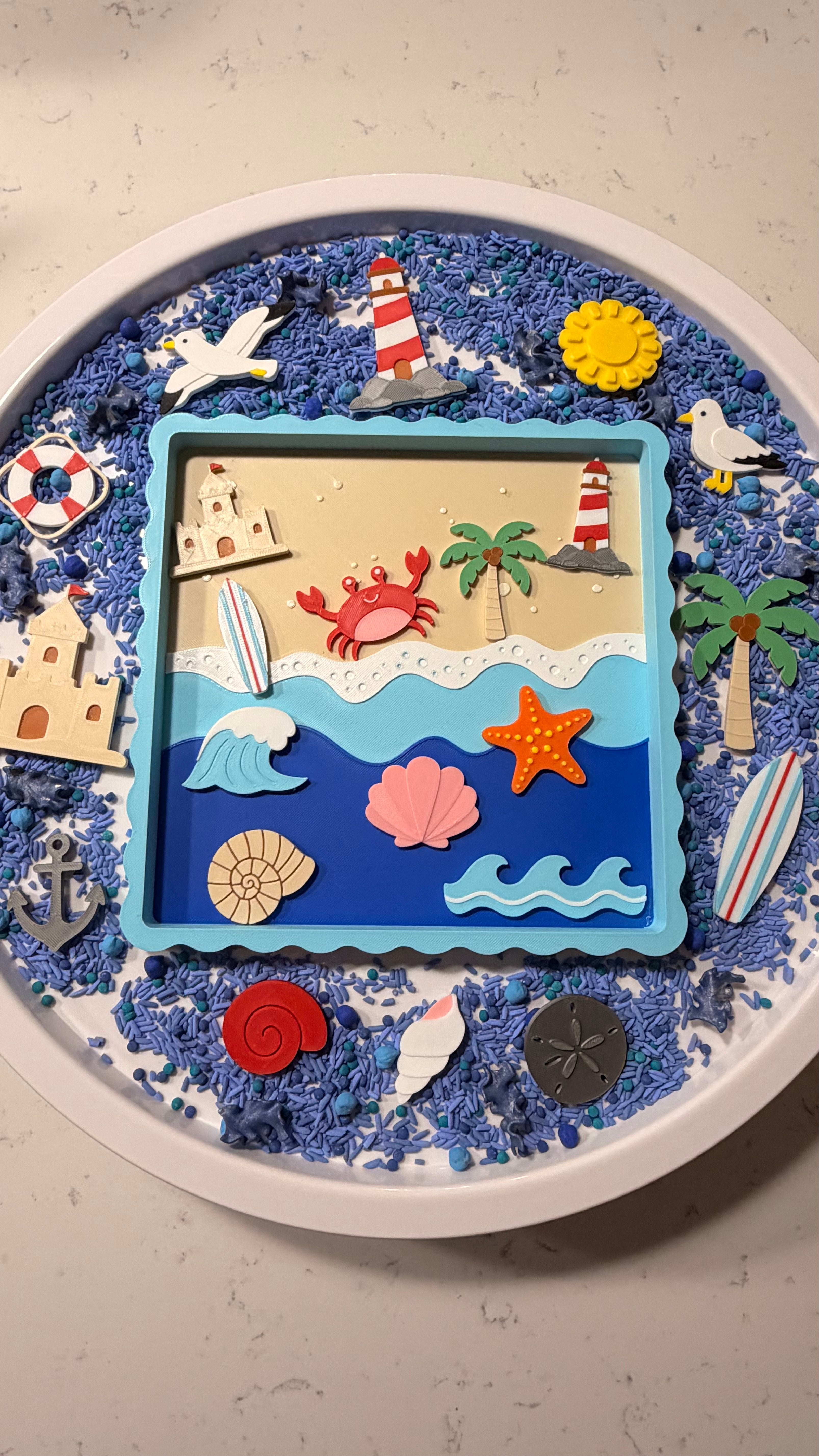 Ocean & Beach Sensory Play Collection