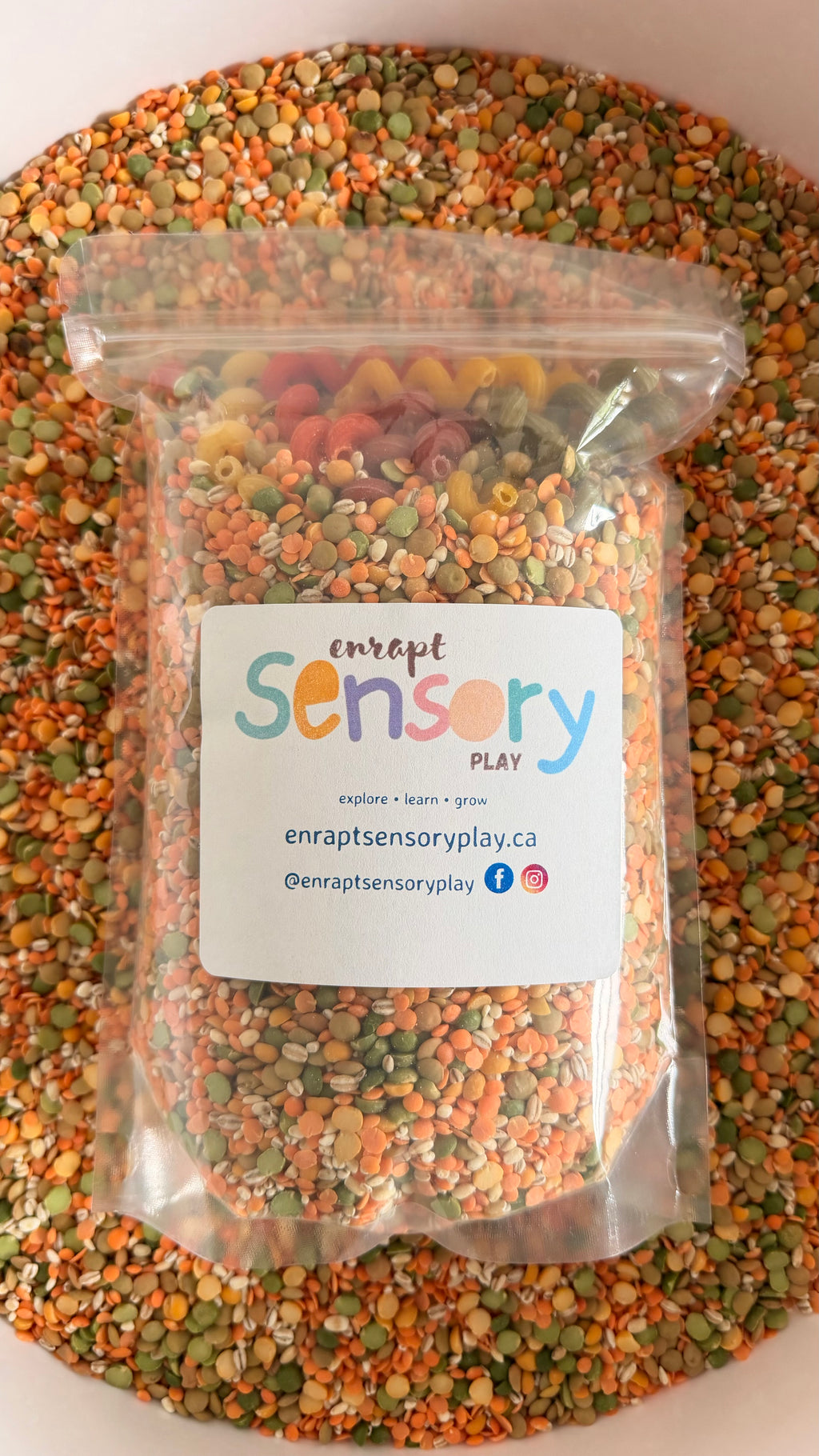 Autumn Colours Sensory Play Mix
