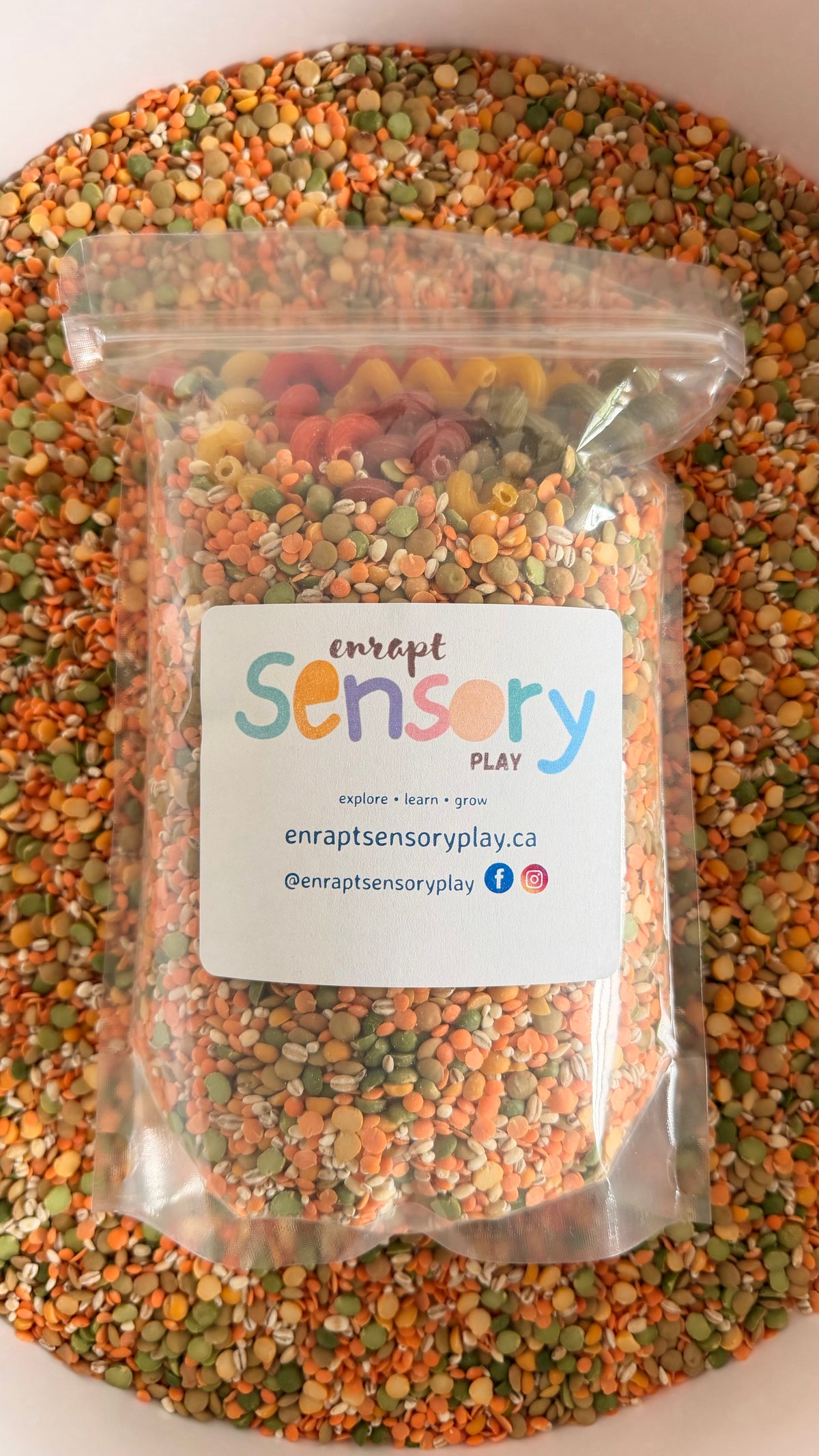 Autumn Colours Sensory Play Mix