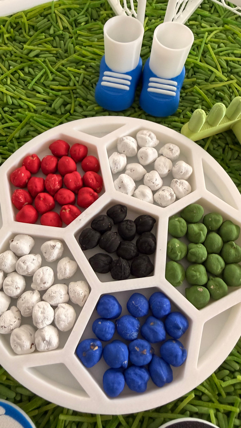 Soccer Champions Sensory Bin