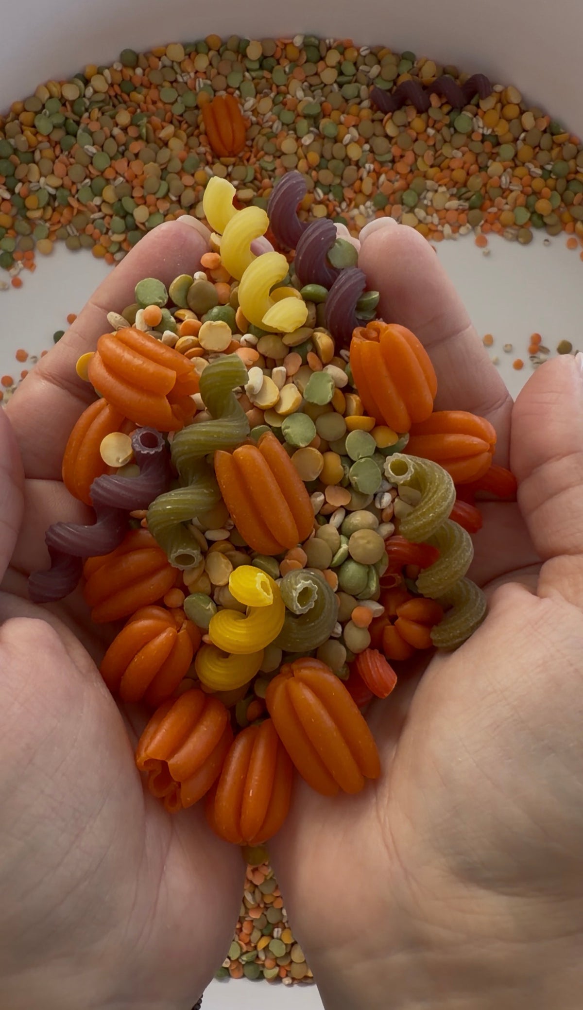 Autumn Colours Sensory Play Mix