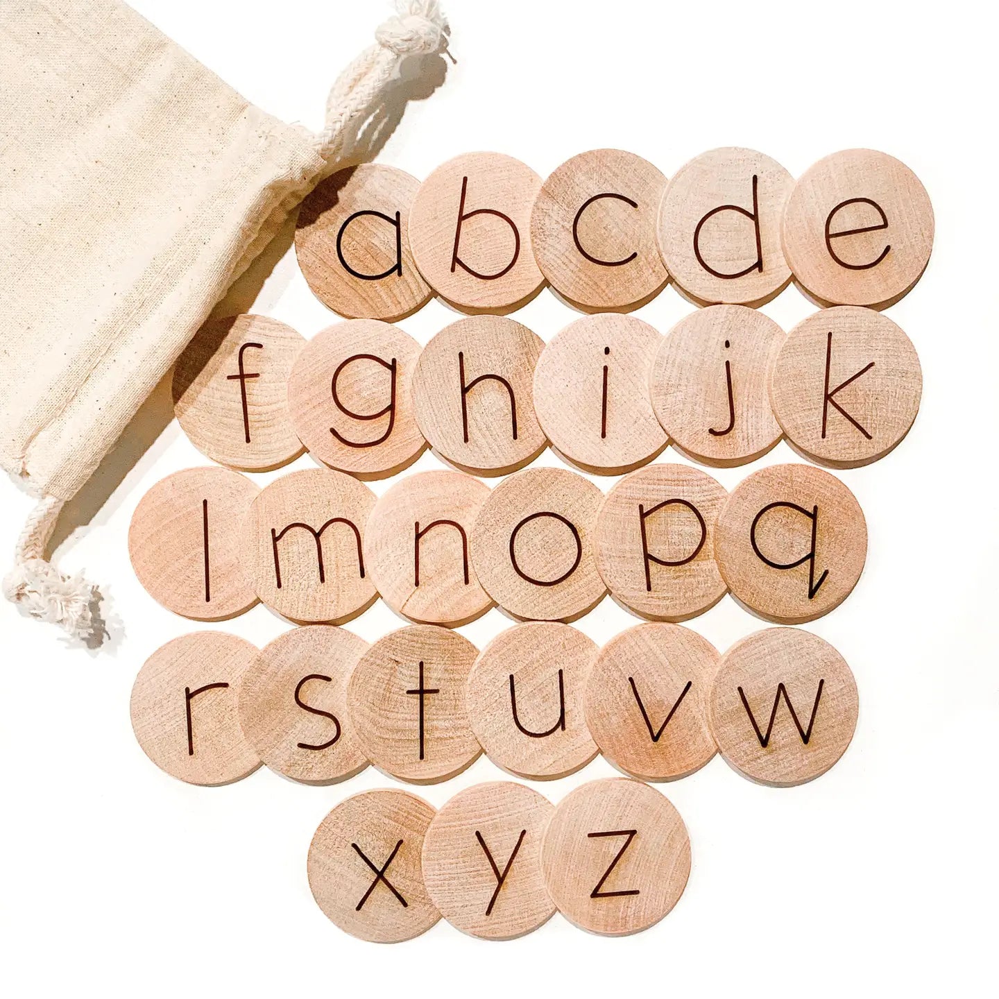 Alphabet Discs (Double sided)