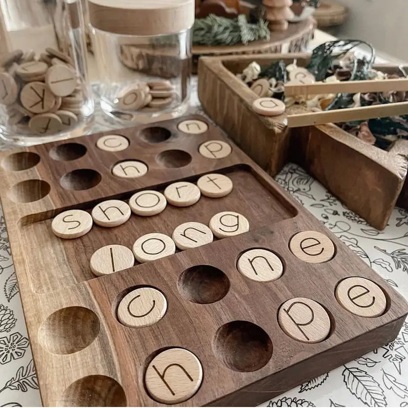 Alphabet Discs (Set of 100 mini 1")