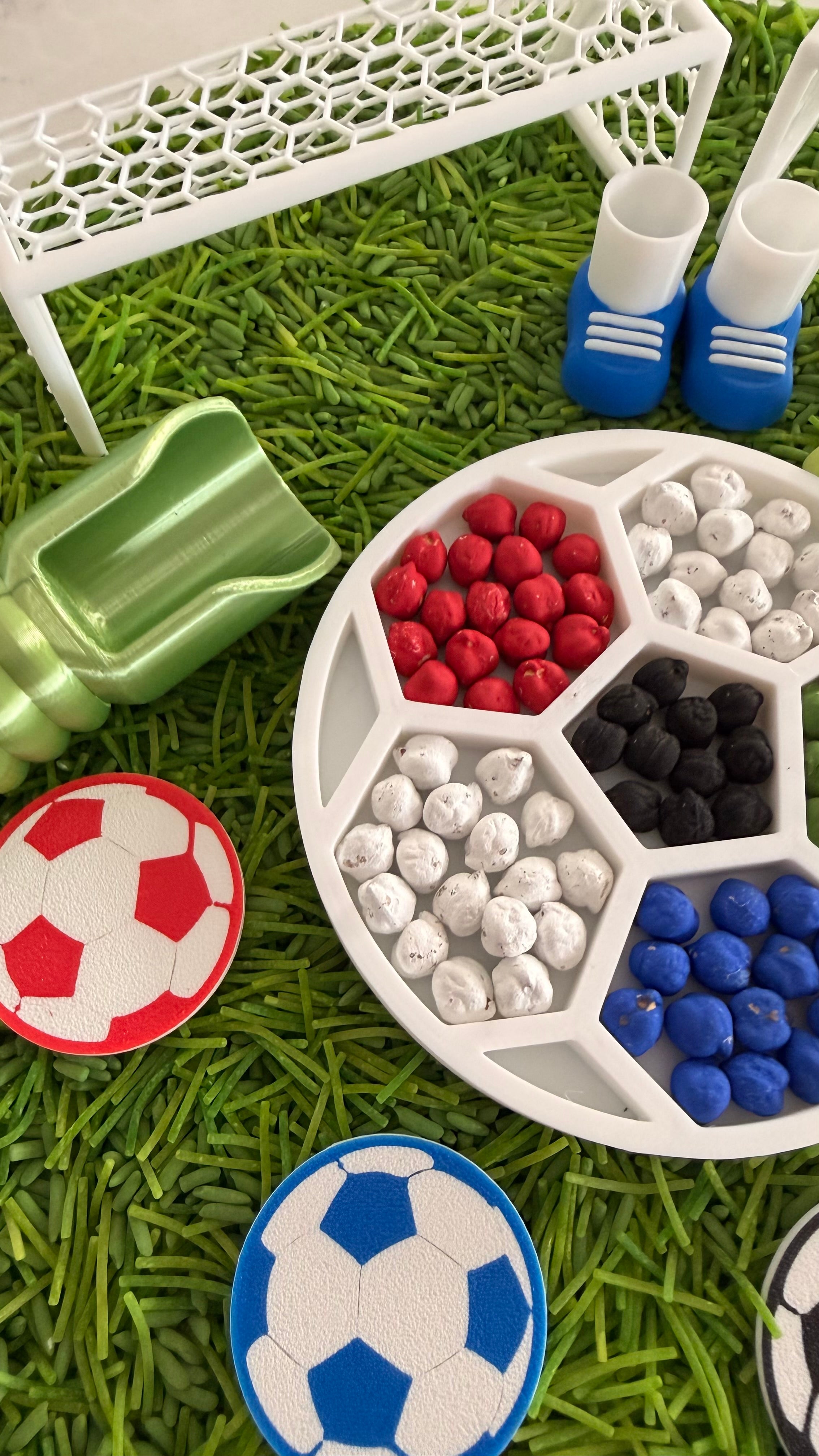 Soccer Champions Sensory Bin