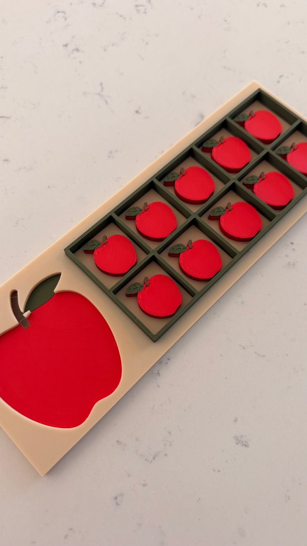 Apple 10 Frame Sensory Set
