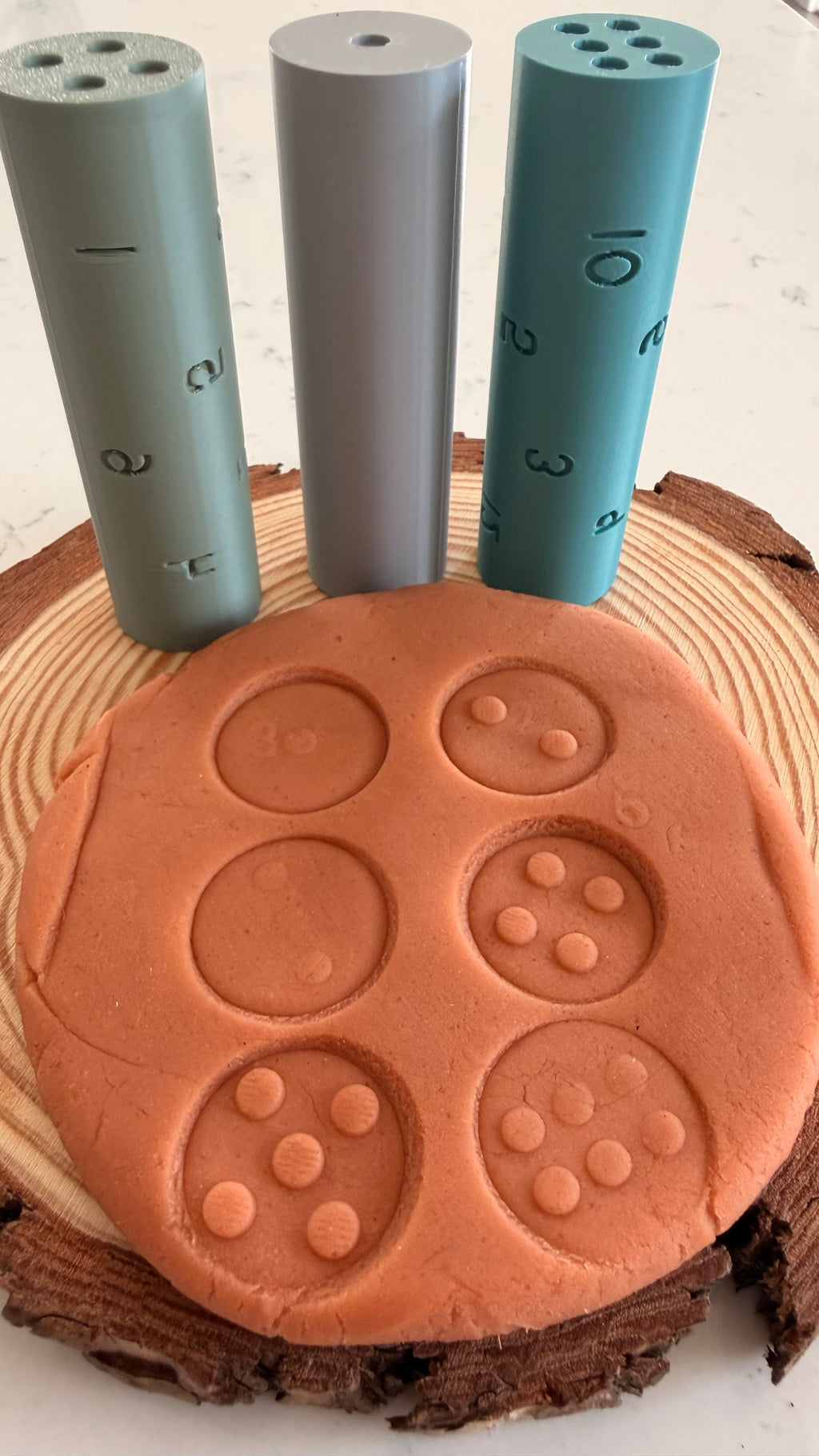 Early Number Playdough Rollers