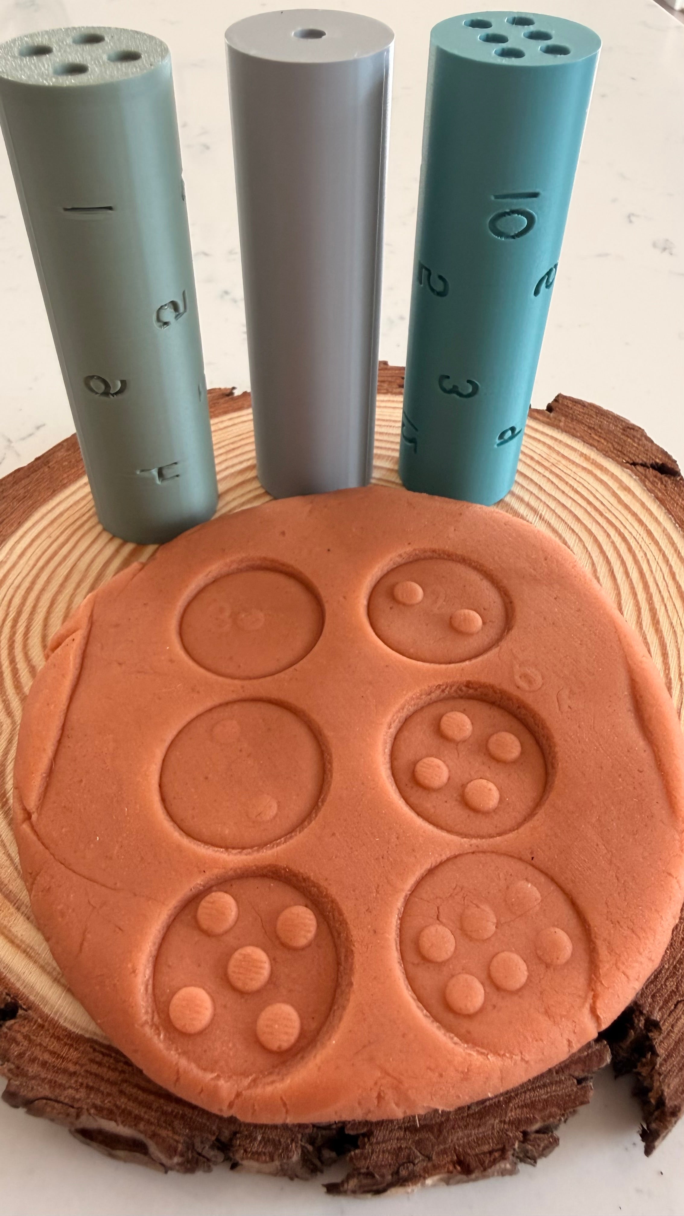 Early Number Playdough Rollers