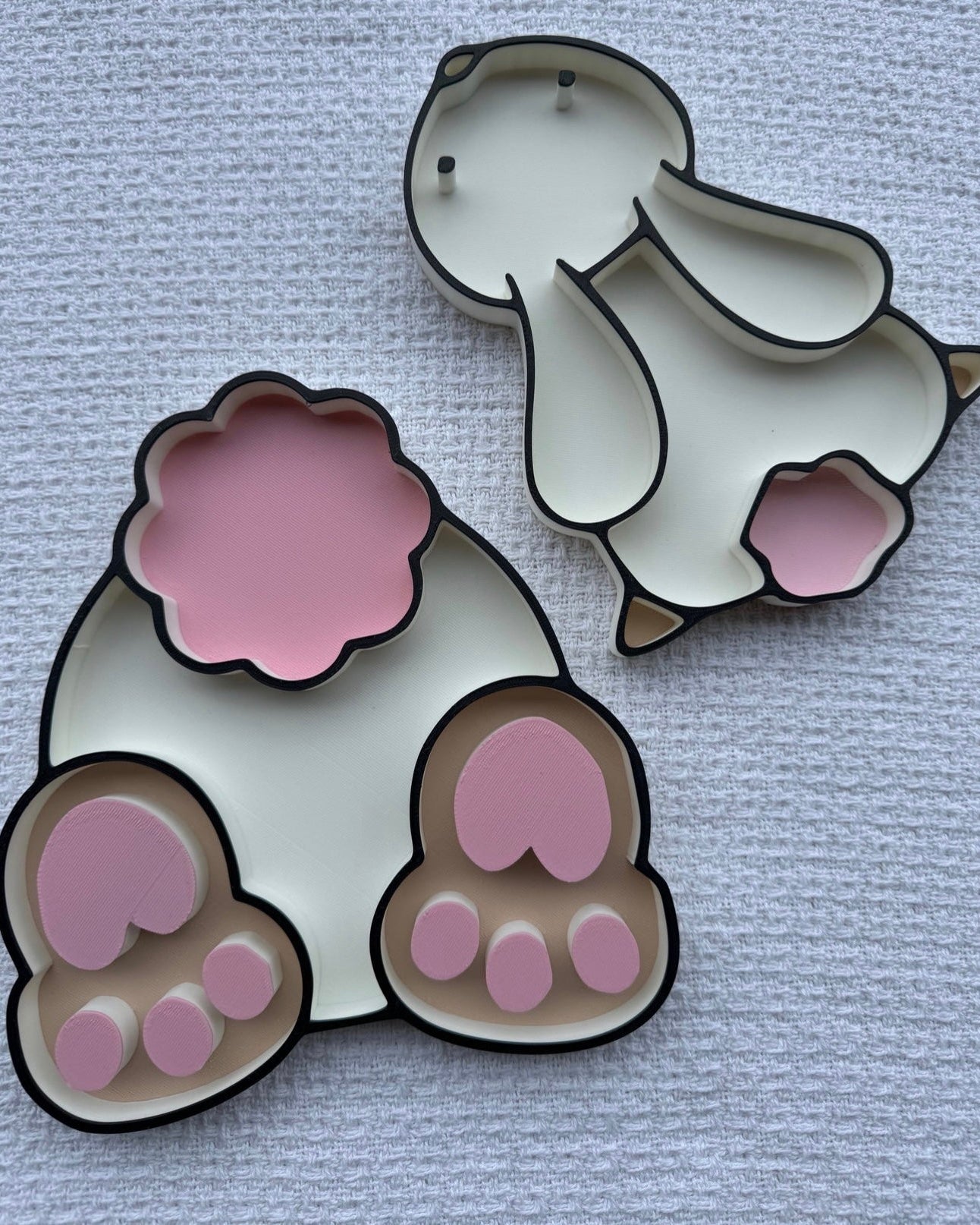 Bunny Sensory Play Tray