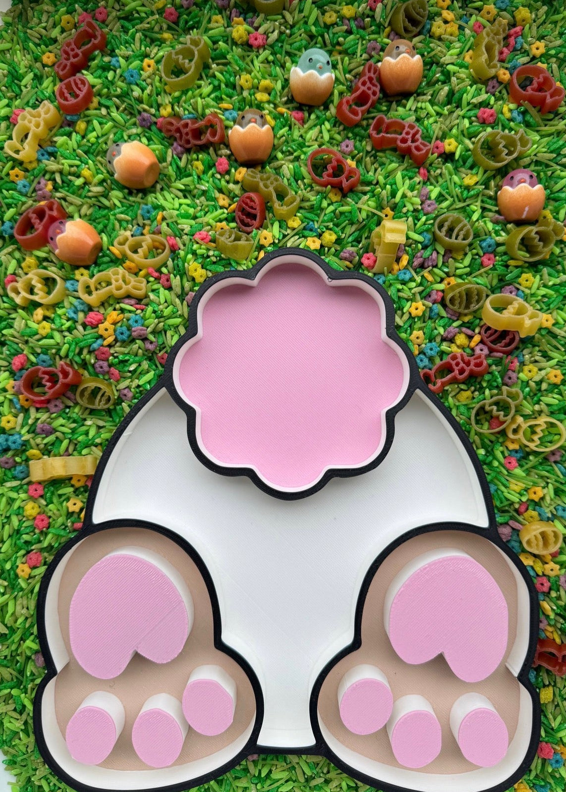 Bunny Sensory Play Tray