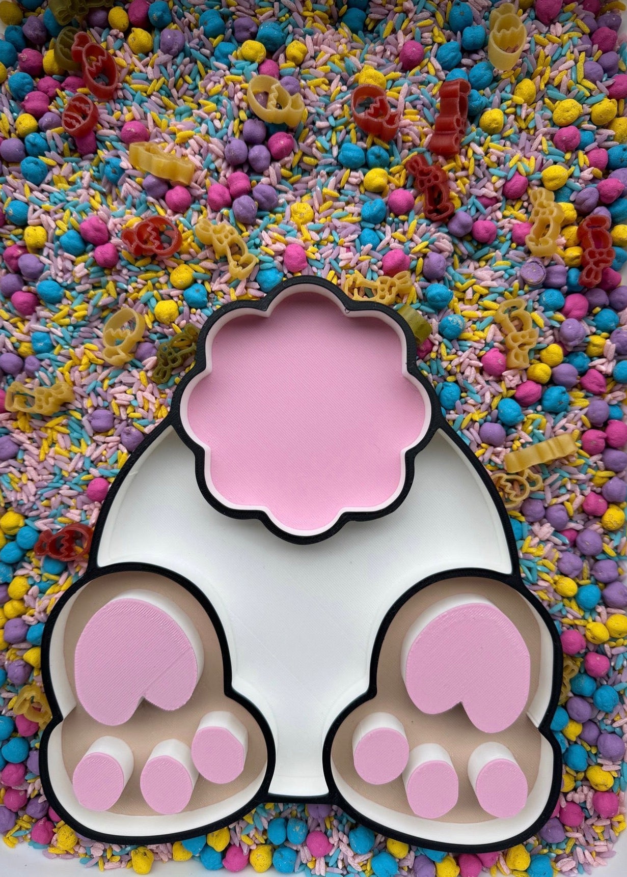 Bunny Sensory Play Tray