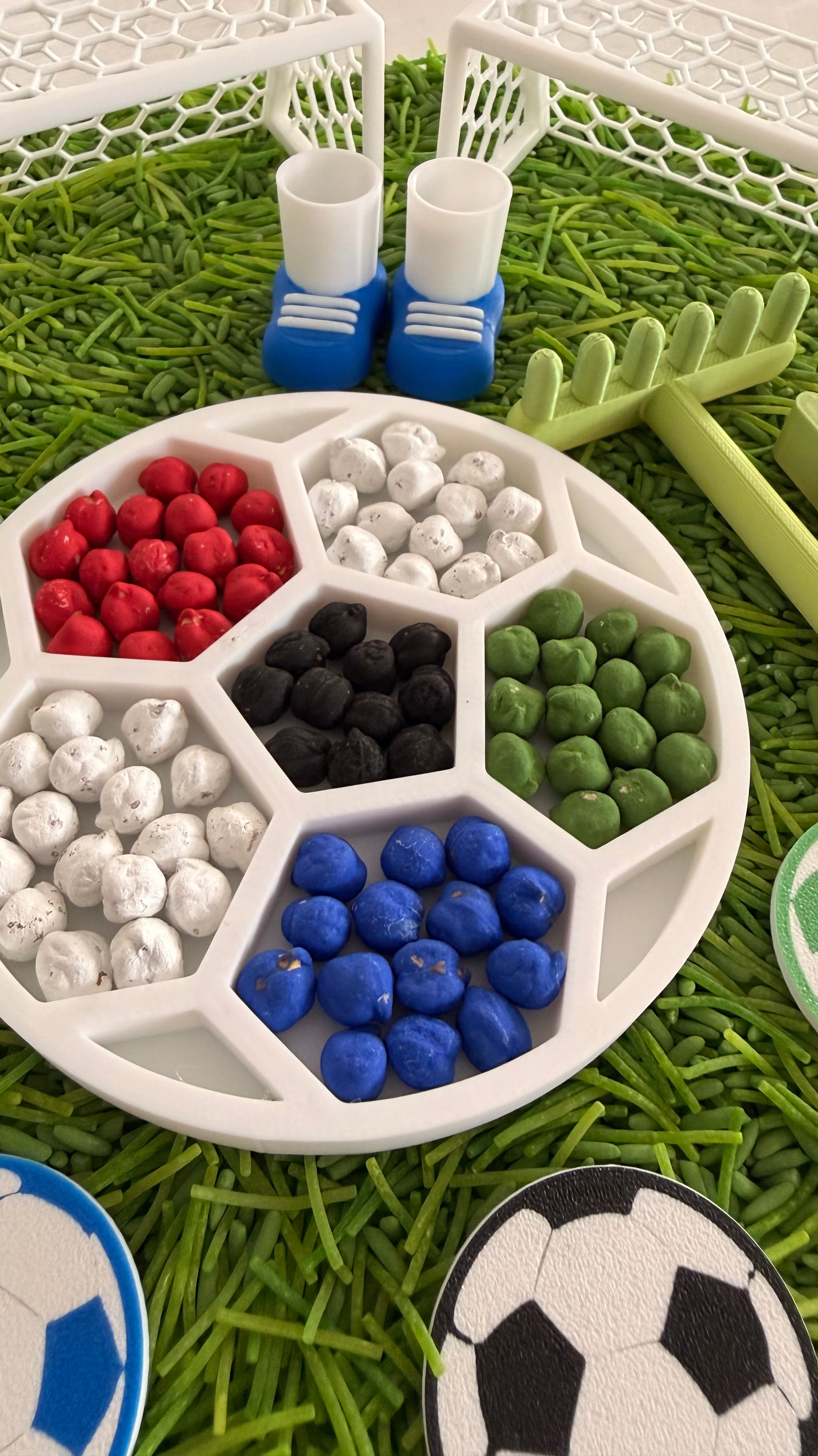 Soccer Champions Sensory Bin