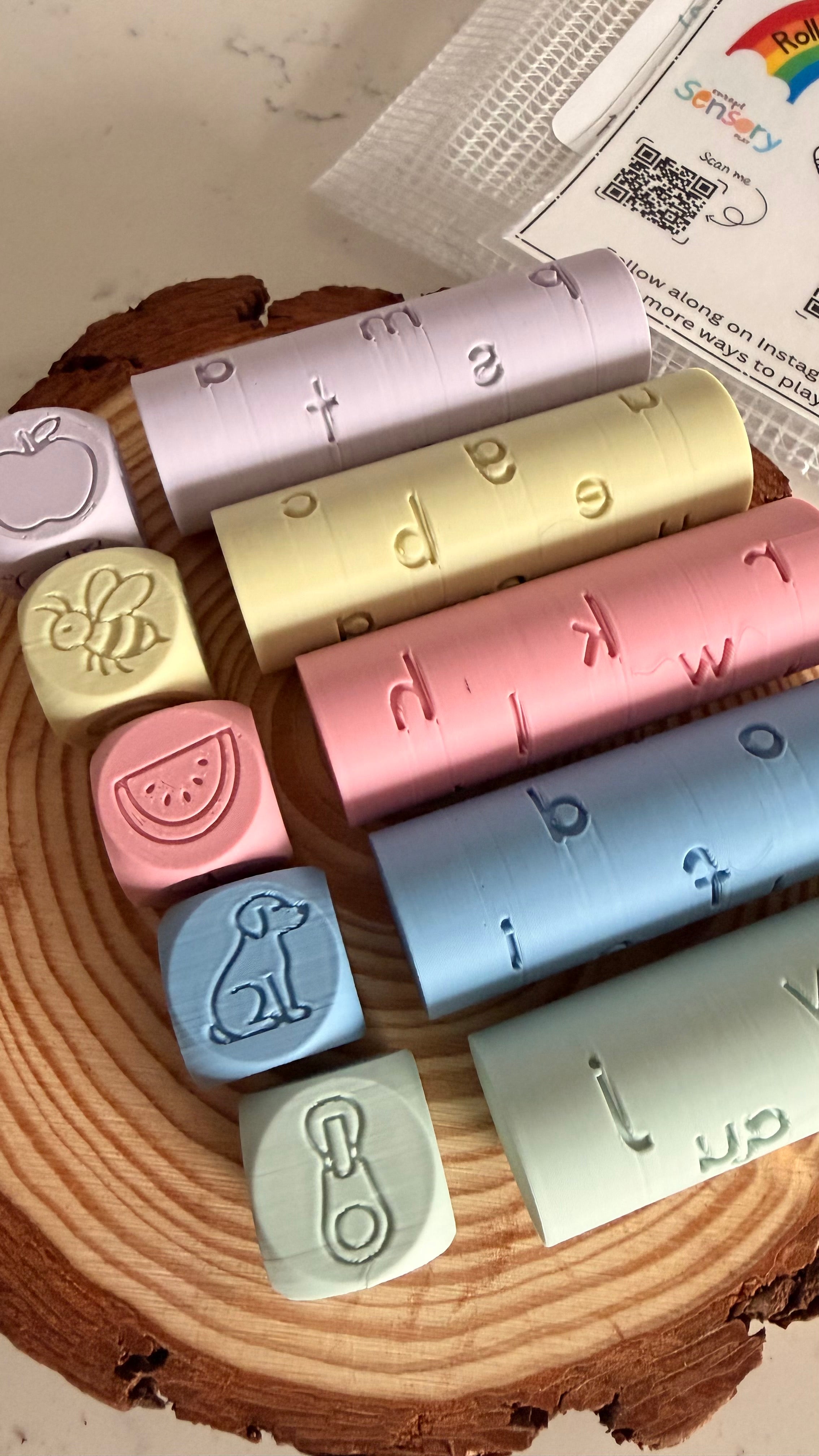 Phonics Roll and Stamp Set
