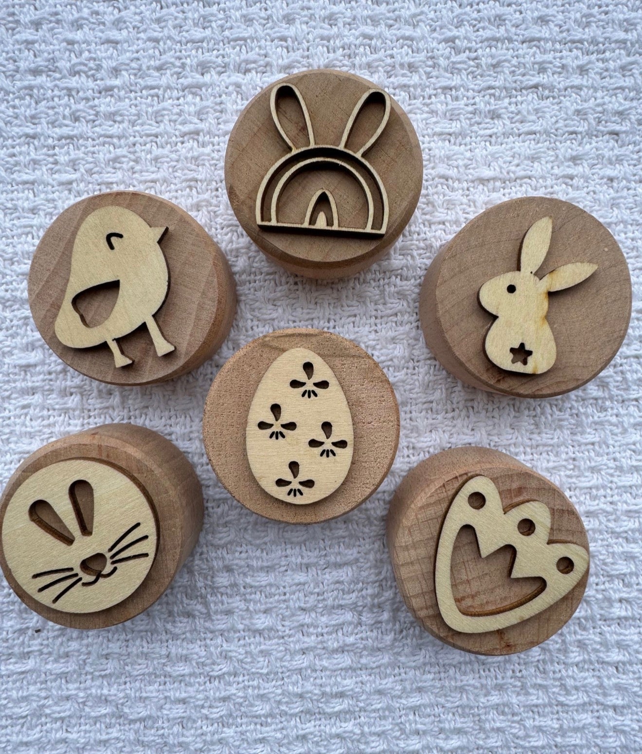 Easter Wooden Stamper Set