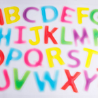 Textured Sensory Gel Filled Alphabet Set