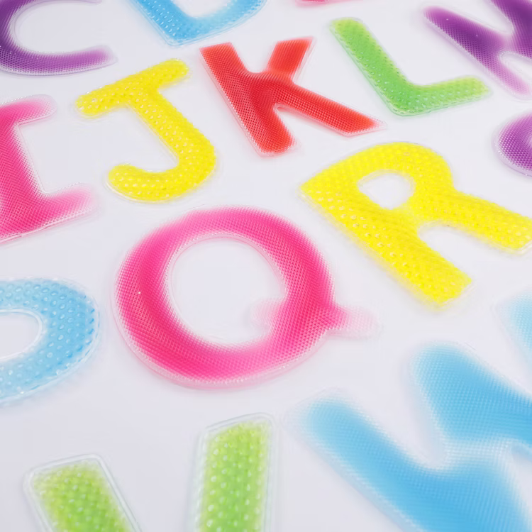 Textured Sensory Gel Filled Alphabet Set