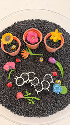 Blooming Flowers Sensory Bin