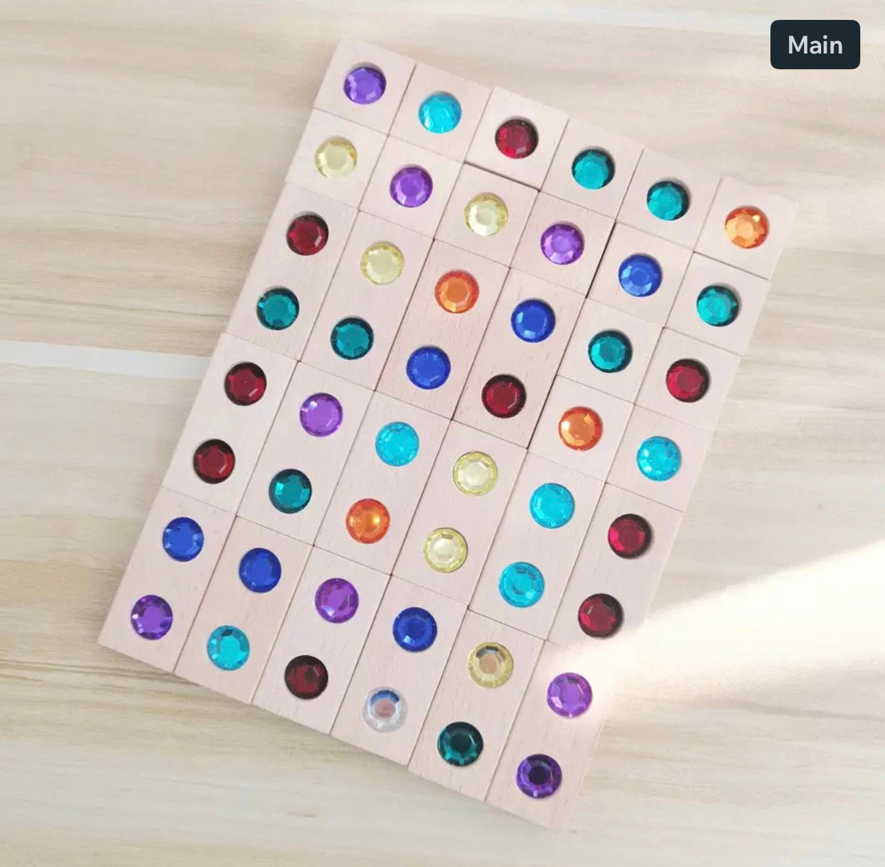 Gem Wooden Stacking Blocks