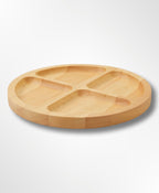 Round Wooden Tinker Play Tray