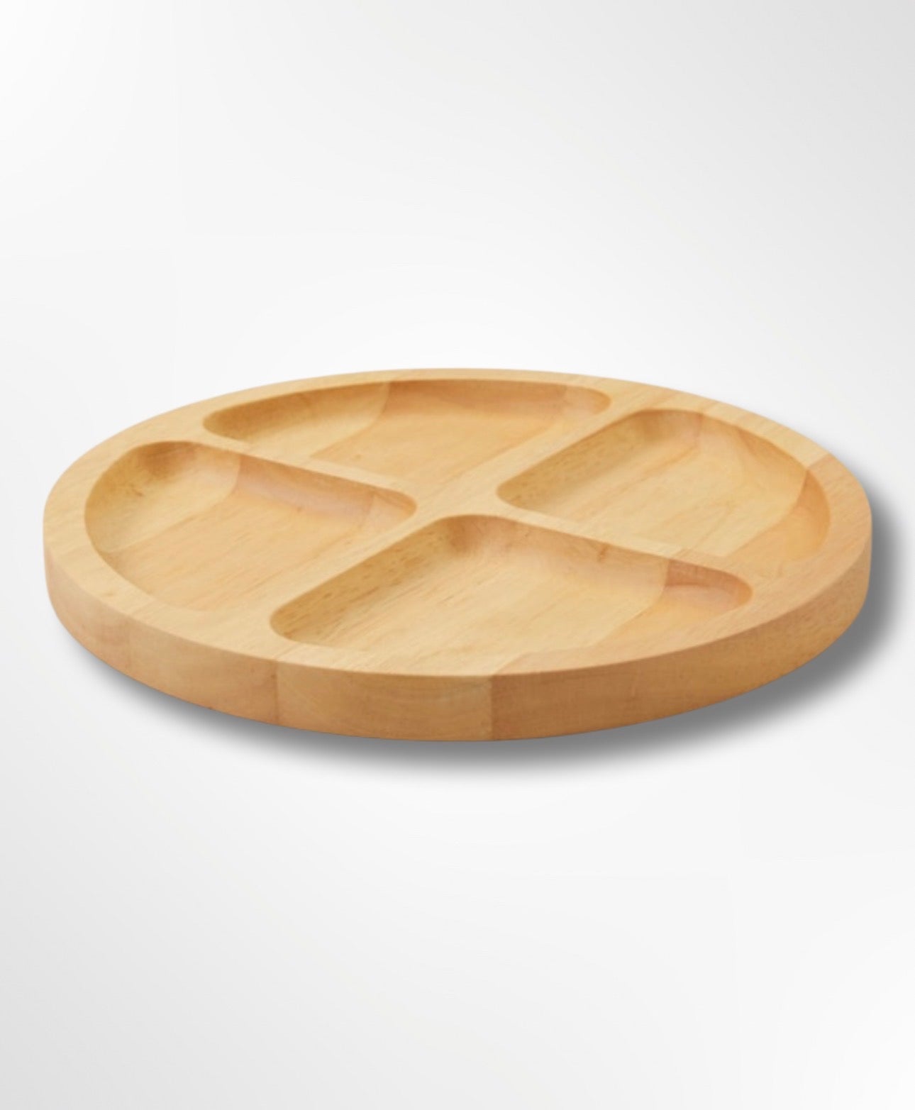 Round Wooden Tinker Play Tray