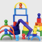 Rainbow Stacker Deluxe Sensory Bin