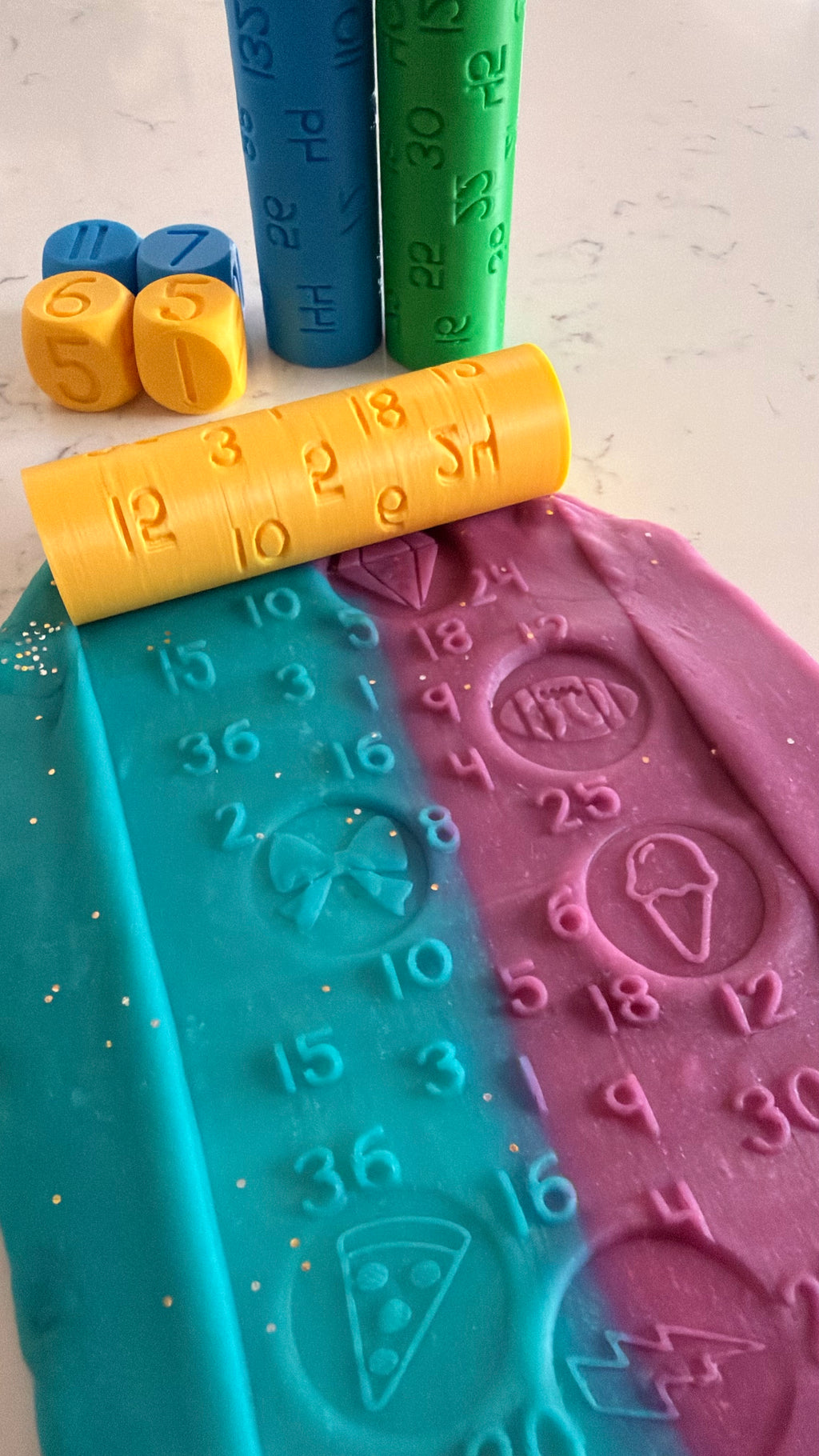 Multiplication Roller Set