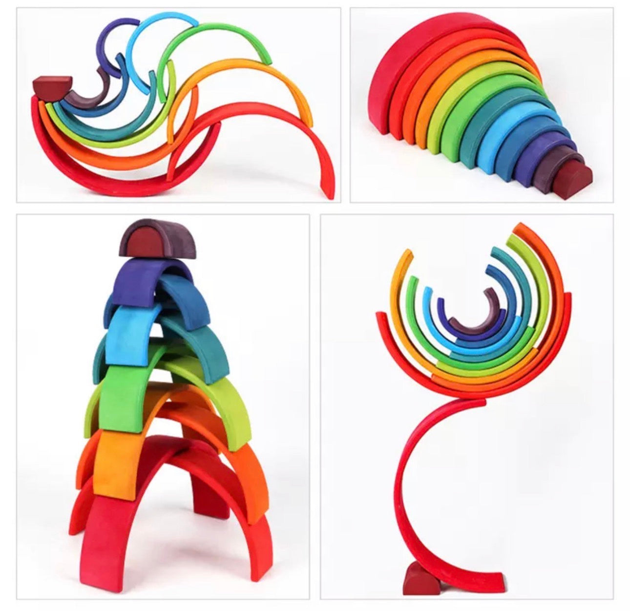 Rainbow Stacker (Pastel)