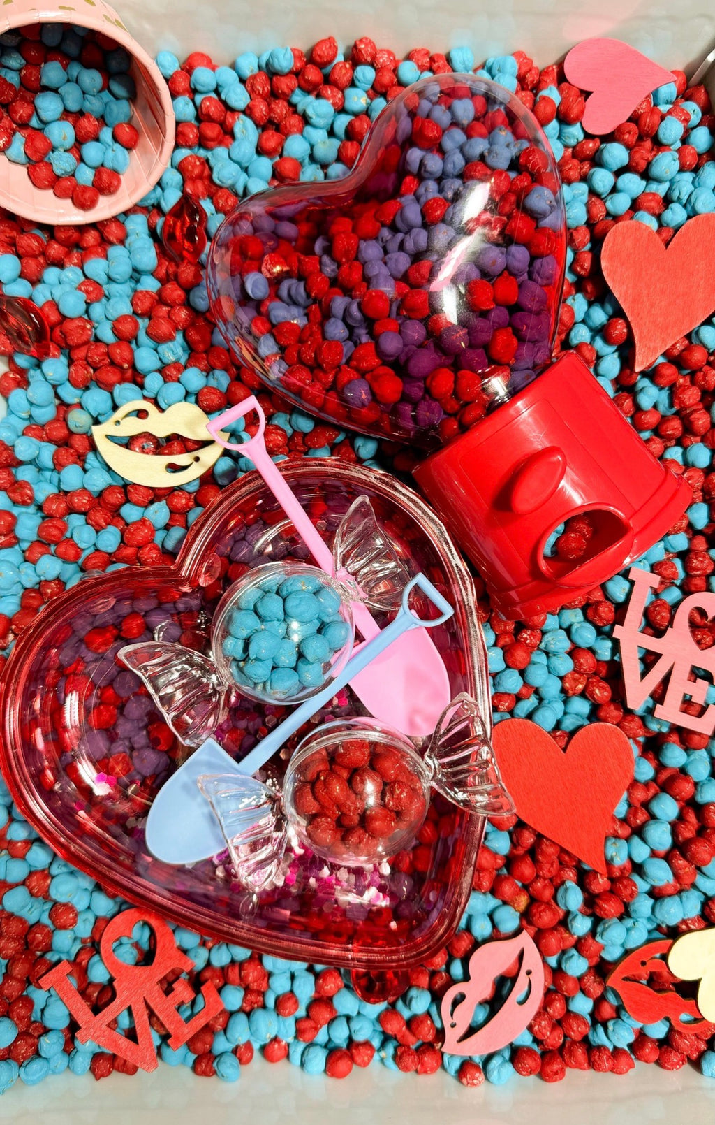 Sweet Surprise Sensory Bin
