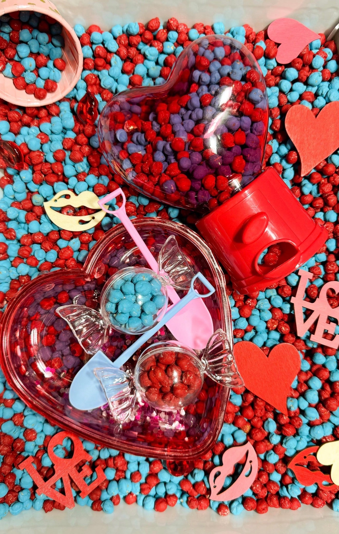 Sweet Surprise Sensory Bin