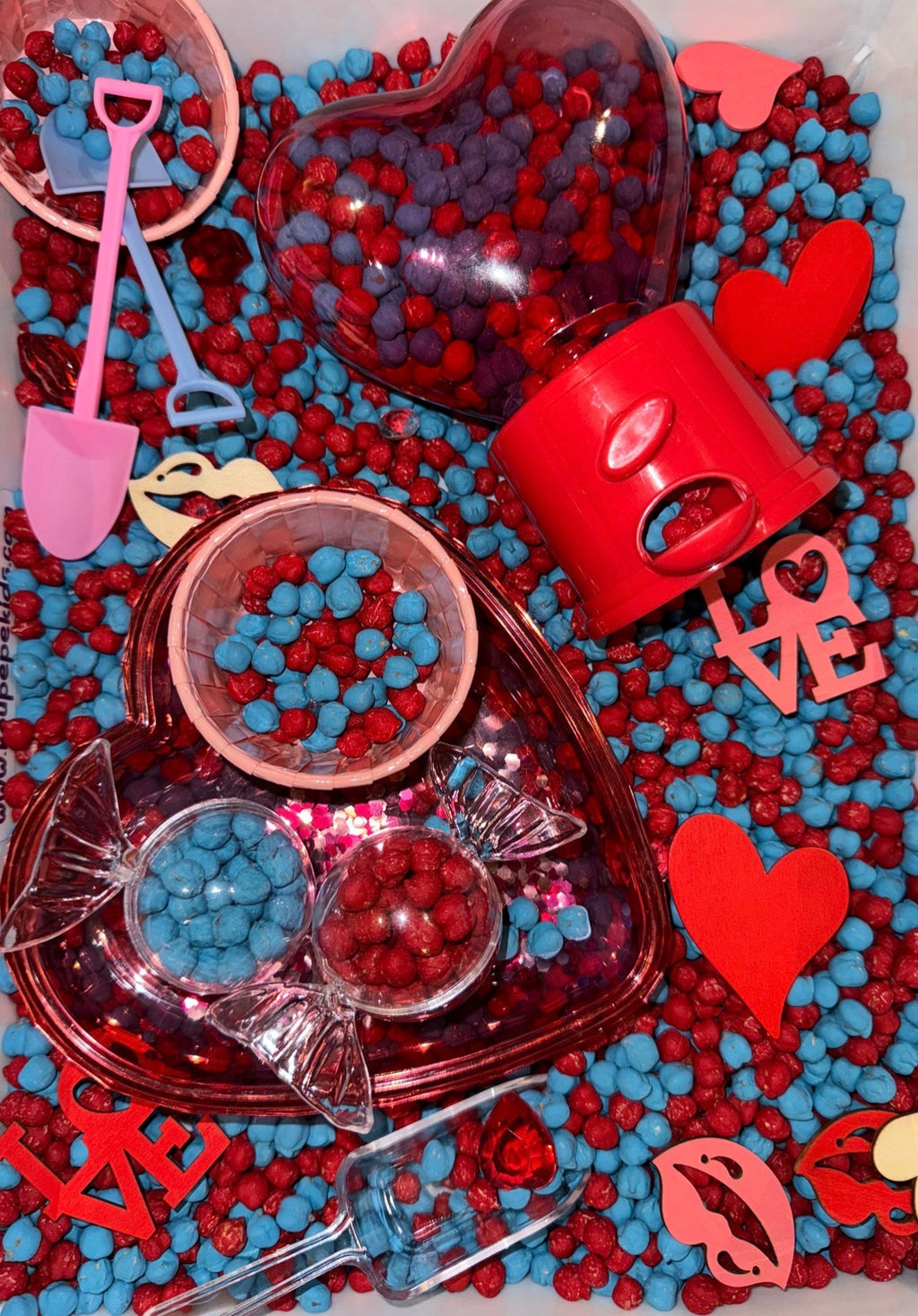 Sweet Surprise Sensory Bin