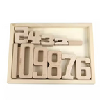 Wooden Number Blocks